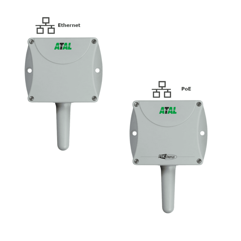 Afbeelding van EPND-T-INT Ethernet monitoring systeem met geïntegreerde temperatuur sensor